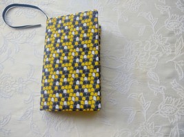 Book Cover, Large TRADE Size, 5 1/2 x 8 1/2, Paperback Book , Gray and Yellow - £9.72 GBP
