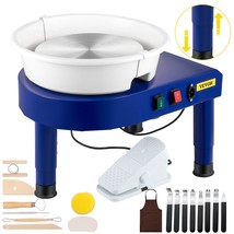 VEVOR Pottery Wheel, 14in Ceramic Wheel Forming Machine, 0-300RPM Speed 0-7.8in  - £223.21 GBP