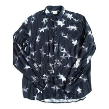 Ksubi Men’s Starz Print Long Sleeve Button Up Sz M Black Viscose $170 - $29.65