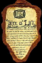 Tree of Life symbol Legacy stones handcrafted Kabbalah rock wall art 600 A.D. - £31.81 GBP