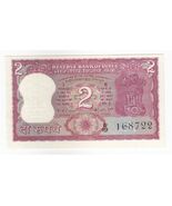 Indien,2 Rupees,1975, K. R. Puri Signierten, Stehend Tiger Ausgabe, P53c... - $15.21