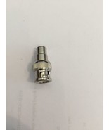 5 pack 25-7510 aim bnc male to rca female  rf adapter cpad515  50 ohm bn... - $7.35