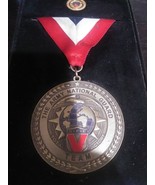 The Army National Guard Team Medal &amp; Pin Set George Bush October 7, 2001... - $12.11