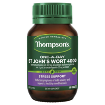 Thompson&#39;s One-A-Day St. John&#39;s Wort 4000mg 60 Tablets - $111.03