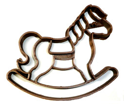 Rocking Horse Pony Toddler Child Toy Baby Shower Cookie Cutter USA PR2462 - $5.46 CAD