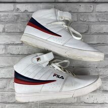 Fila Vulc 13 Size 12 Mid Plus Leather Mid High Top Casual Athletic Shoes - $31.49