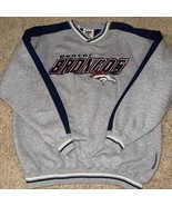 Denver Broncos NFL Lee Sport Gray Sweatshirt Med - $763.72 MXN