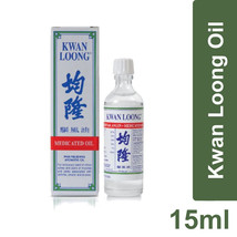 20 X 15ml  Kwan Loong Medicated Oil Bottles with Menthol & Eucalyptus Oil - $84.35