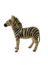 Vintage Hand Made African Zebra Animal  Figure Statue 11.5 in  - $29.65