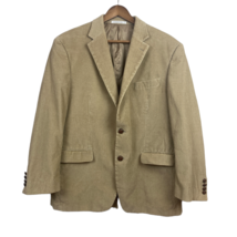 Ralph Lauren Sport Coat Blazer Jacket Mens 42R Corduroy Beige Brown 2 Button - £35.53 GBP