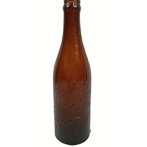 Vintage Amber Brown Pittsburgh Brewing Co Pa USA Brown Glass Beer Bottle - £14.64 GBP