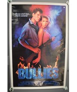 Bullies one sheet 27x41 Movie Poster original from 1986 signed by Olivia... - $1,296.06 MXN