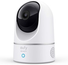 Eufy Security 2K Indoor Cam Pan &amp; Tilt, Plug-In Security Indoor Camera, Renewed - £33.56 GBP