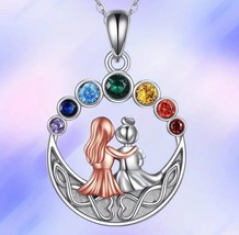 Chakra Necklace Always My Sister Forever My Friend Pendant - $5.20