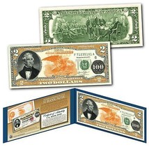 1882 Series Thomas Hart Benton $100 Gold Certificate designed on Real $2... - $15.95