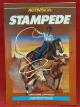 Vintage Activision Stampede Game Program Instructions Booklet 1982 - $9.89