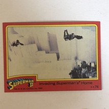 Superman II 2 Trading Card #76 Sarah Douglas Terence Stamp - £1.54 GBP