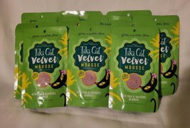 12 Packs Pouches Tiki Cat Velvet Mousse Tuna &amp; Mackerel In Broth - £16.51 GBP