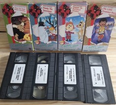 Christmas Classics  Original Holiday TV Classics VHS Tape 4 Lot  - £4.74 GBP