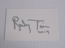 RANDY TRAVIS  AUTOGRAPHED SIGNED CARD COUNTRY MUSIC SINGER - £14.17 GBP