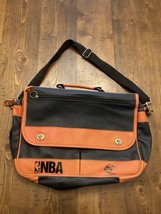 NBA Basketball Washington Wizards Logo Spalding Leather Laptop Messenger... - $60.99