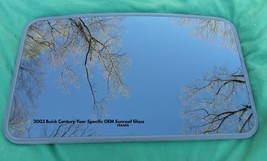 2003 Buick Century Sunroof Glass Oem Factory No Accident Free Shipping! - £145.33 GBP