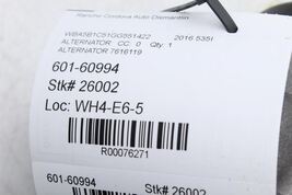 Alternator 3.0L 7616119 Fits 12-19 BMW 640i 76271 image 12