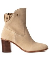 Zadig &amp; Voltaire Lena Suede Boots Block Heels Women&#39;s $498, Sz 38, New! - $113.84