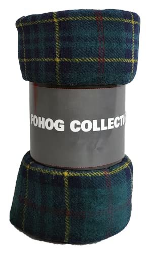 FOHOG Collection Flannel Fleece Silky Soft Throw Shaggy Blanket Lightwei... - $11.38