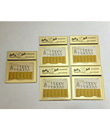 Vintage Carl&#39;s Jr restaurants  happy Holidays 1974 desk calendar 5 piece... - $31.97