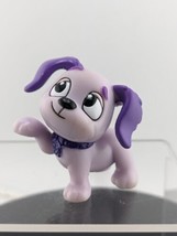 Hasbro Pound Puppies Frisky Travel Pup  Purple 2010 Replacement Dog Only - $5.70