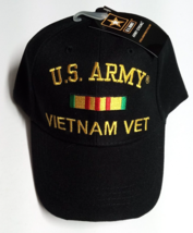 Vietnam Veteran US Army Service Ribbon Embroidered Logo Military Hat Cap NEW - £3.91 GBP