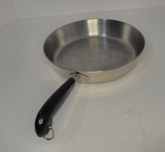 Revere Ware Skillet 10 inch 1801 Stainless Steel Clinton IL Frying Pan - £15.23 GBP