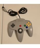 Authentic Nintendo 64 GRAY Controller OEM N64 Remote NUS-005 - New Stick - $506.58 MXN