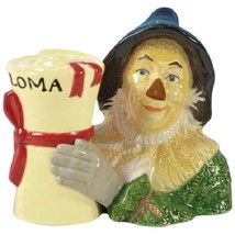 The Wizard of Oz Scarecrow and Diploma Ceramic Salt and Pepper Shakers S... - £17.62 GBP