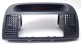 2002 - 2006 Toyota Camry Center Dash Radio Bezel Trim Vents Gray w/Clock... - $35.81