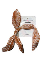 Scunci Headband, 1 Count, Brown/White Striped Unisex Hair Tie - £5.41 GBP