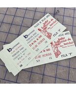 vintage ticket stubs Ballet Folklorico De Mexico 1983 Palacio De Bellas ... - €8,00 EUR