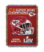 NFL Kansas City Chiefs Commemorative Series 2x Champs Tapestry - €38,56 EUR