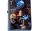 Wizards Witches &amp; Warlocks D4 Flip Top Dual Torch Lighter Wind Resistant - £13.19 GBP