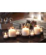 Rustic Iron and Glass Multiple Candle Holder - £53.84 GBP