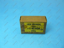 IBN #6 Medium Split Lock Washer Steel QTY 865 - £8.78 GBP