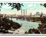 Great Farina Mills Minneapolis Minnesota Mn Unp Wb Cartolina W6 - $3.36