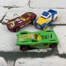 Disney Hot Wheels Cars Mickey Mouse Donald Duck Pluto Lot Of 3 - $11.88