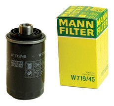MANN Oil FIlter W719/45 AUDI/VW 2.0L Turbo Engine 2008-2017 see fitment ... - $373.09 MXN