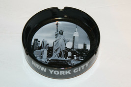 Vintage NY Souvenir Ashtray Statue of Liberty New York City 4&quot; Cigar tray - £13.54 GBP