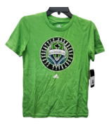 Adidas Ragazzi Seattle Sounders Calcio Bicicletta Kick T-Shirt, Verde, L... - $12.86