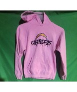 Vintage Reebok Girl&#39;s NFL San Diego Chargers Pull Over Hoodie Size Large... - $24.02