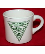 Vintage BOY SCOUTS OF AMERICA 1977 Encampment Scout Show COFFEE MUG CUP BSA - $332.32 MXN