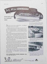 1947 Print Ad Higgins 34&#39; P-T Jr. Commando Boats Monel Metals New York,NY - £8.44 GBP